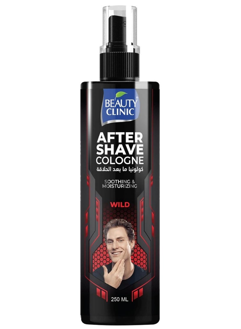 كولونيا ما بعد الحلاقة مهدئة ومرطبة وايلد 250 مل