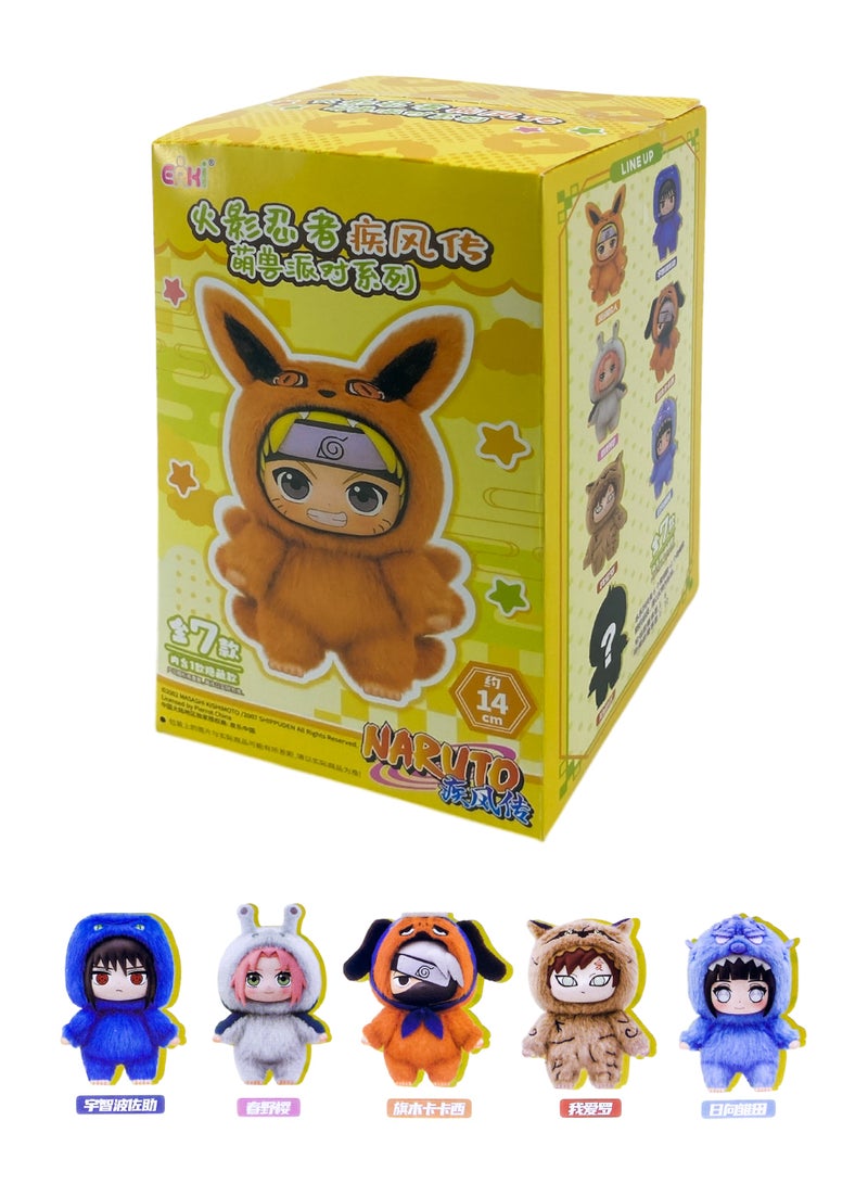 (Blind Box) This soft, stuffed Naruto doll comes in multiple shapes and is a stylish and beautiful accessory with many uses for children and adult girls. It comes with a hanging loop, making it ideal as a keychain or bag decoration. - Image 4