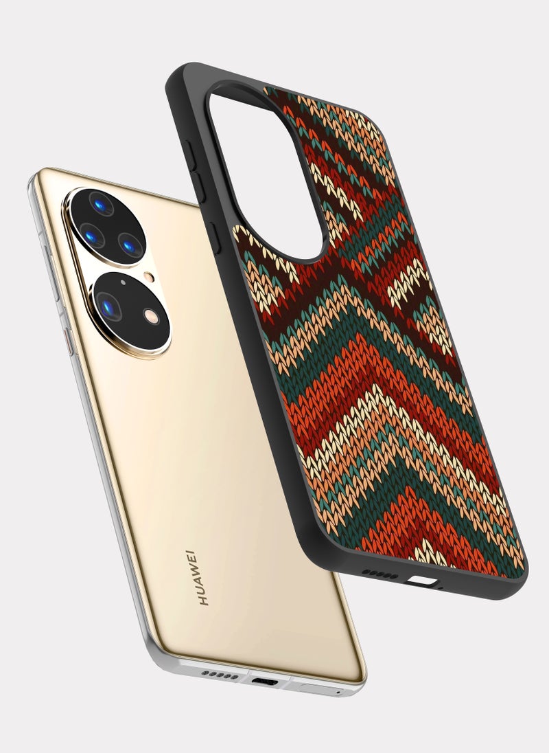 بكسلات كفر هواوي بي 50 برو نمط قماشي متعدد الالوان - Image 2