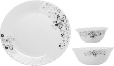 Home-Cart Classique Mystrio 35 Pcs Dinner Set Serving Set Plates Bowls Spoons Set"by Homecart" - Image 2