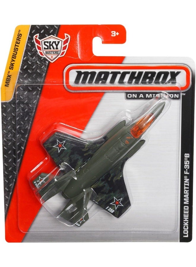 Matchbox Sky Busters Snow EX-P Toy Plane - Image 5