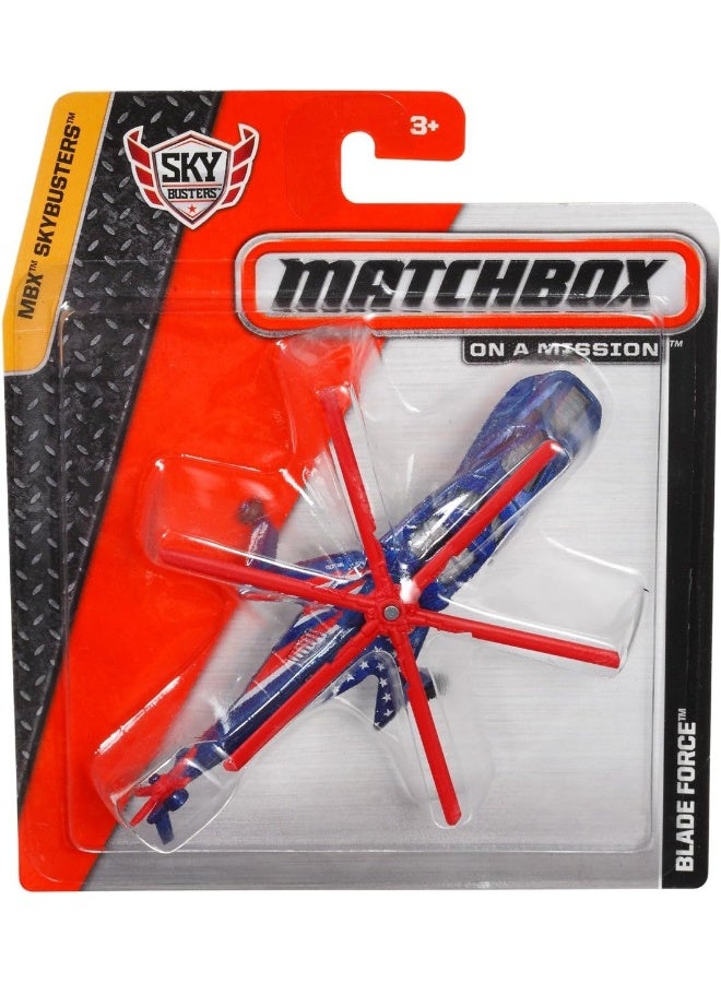 Matchbox Sky Busters Snow EX-P Toy Plane - Image 4