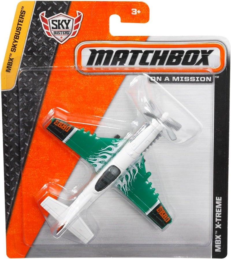 Matchbox Sky Busters Snow EX-P Toy Plane - Image 2