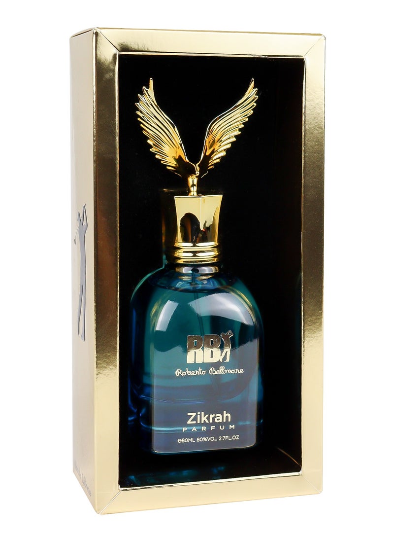 Roberto Ballmore Zikrah Vaporisateur Natural Spray - Parfum 80ml - Image 3