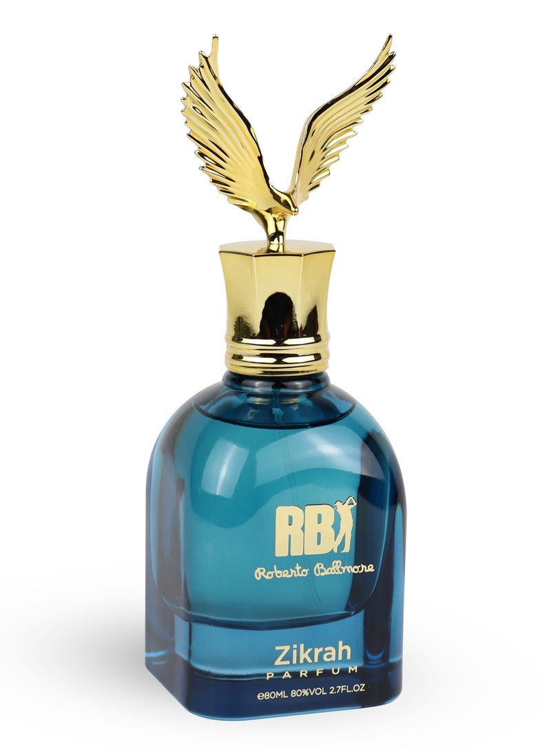 Roberto Ballmore Zikrah Vaporisateur Natural Spray - Parfum 80ml - Image 2
