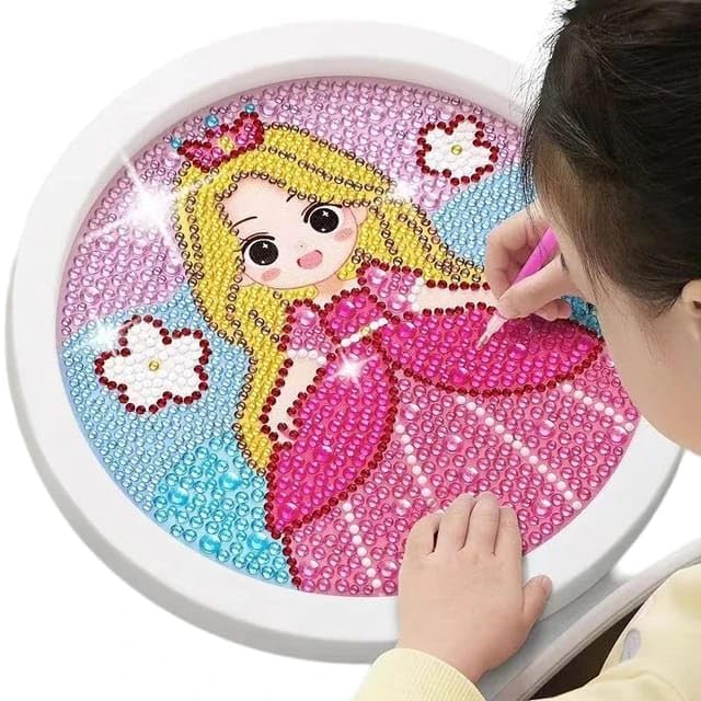 Tera13 TERA 13 Diamond Painting Kits for Kids Arts & Crafts - DIY Diamond Painting Craft Kits for Girls - Multi Design - Image 1