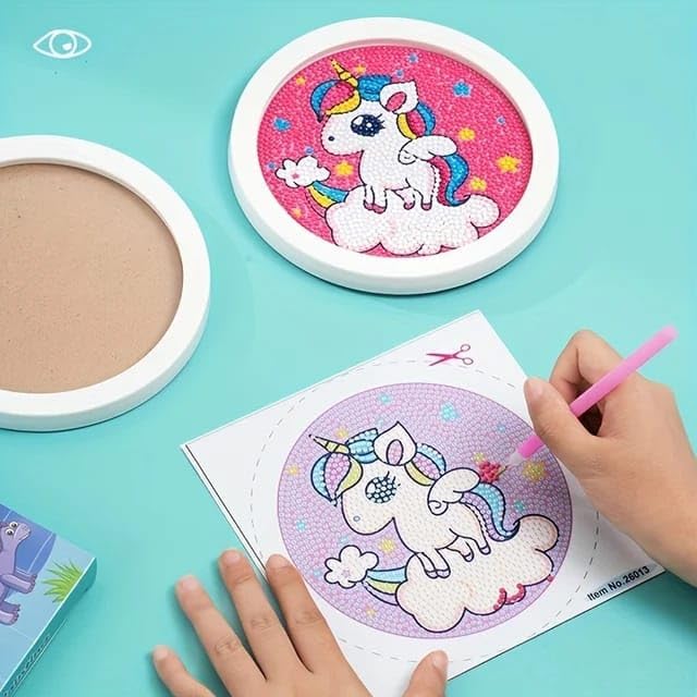 Tera13 TERA 13 Diamond Painting Kits for Kids Arts & Crafts - DIY Diamond Painting Craft Kits for Girls - Multi Design - Image 5