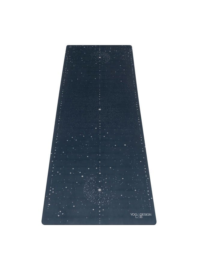 YOGA DESIGN LAB | The Combo Yoga Mat | 2-in-1 Mat+Towel | Eco Luxury | Ideal for Hot Yoga, Power, Bikram, Ashtanga, Sweat | Studio Quality | Includes Carrying Strap! (Celestial, 5.5mm) - Image 1
