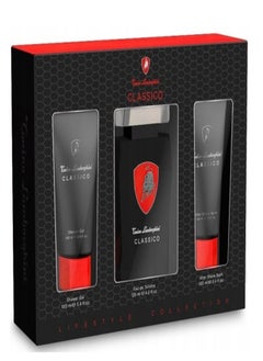 LAMBORGHINI Classico Gift Set Edt 125Ml + S Gel 100Ml + 100Ml A S B 