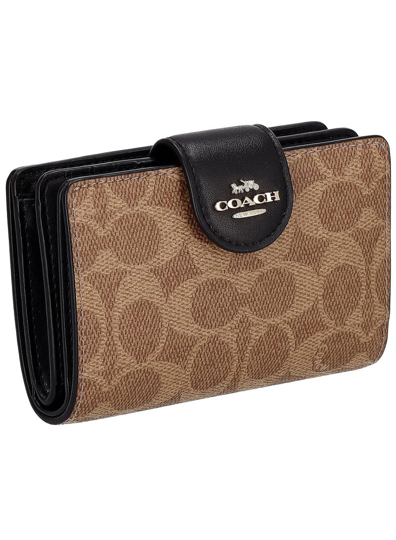 كوتش اوت ليت محفظة كوتش COACH حريمي سيجنتشر بنقشة الورود والأوراق CW786 - Image 2