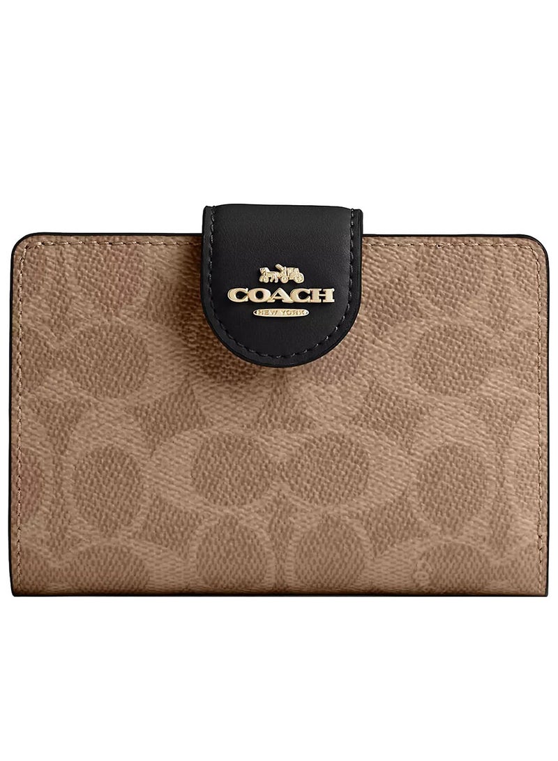 كوتش اوت ليت محفظة كوتش COACH حريمي سيجنتشر بنقشة الورود والأوراق CW786 - Image 1