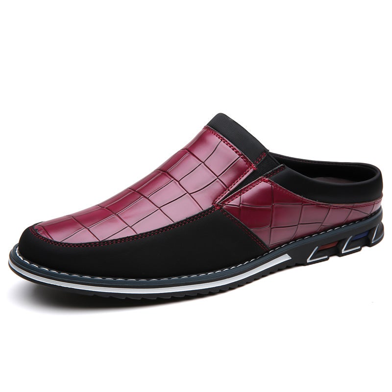 Prince Men'S Half Slipper Shoes 51 No Heel 52 Men'S Shoes Casual Lazy Slippers Plus Size 53 Baotou Slippers - Image 4