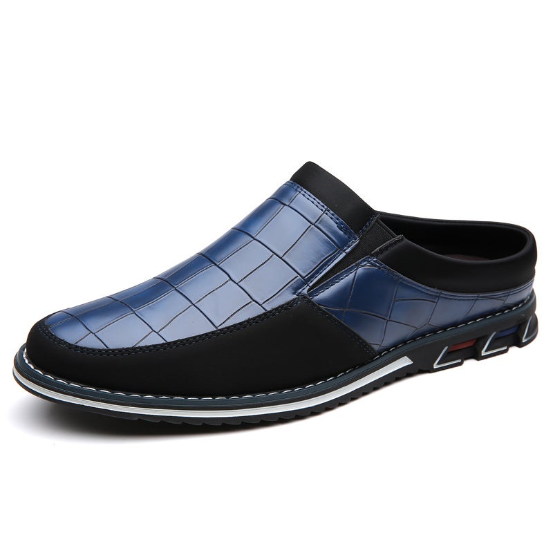 Prince Men'S Half Slipper Shoes 51 No Heel 52 Men'S Shoes Casual Lazy Slippers Plus Size 53 Baotou Slippers - Image 3