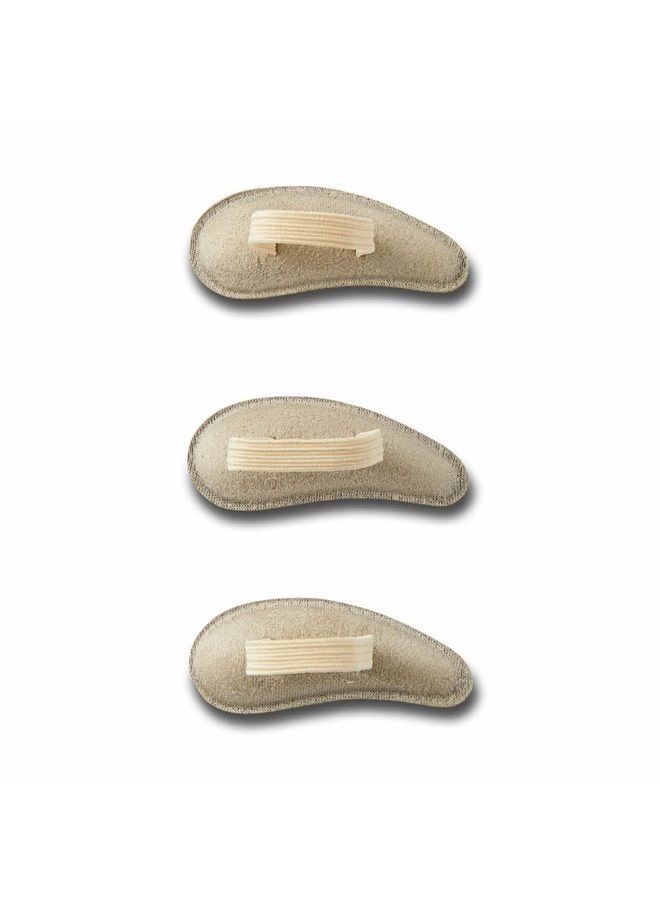 Medline Hammer Toe Crest, Deluxe Suede, Right, Size Medium, Pack of 3 - Image 3