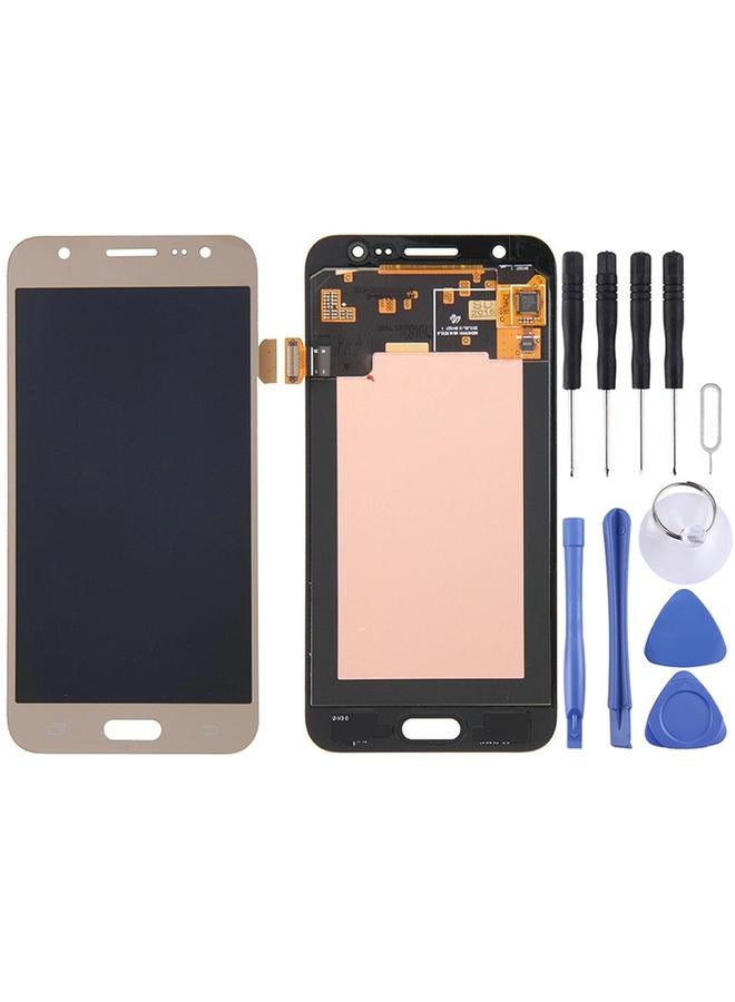 erorex Replacement Original LCD Screen and Digitizer Full Assembly for Galaxy J5 / J500, J500F, J500FN, J500F/DS, J500G/DS, J500Y, J500M, J500M/DS, J500H/DS Gold - Image 1