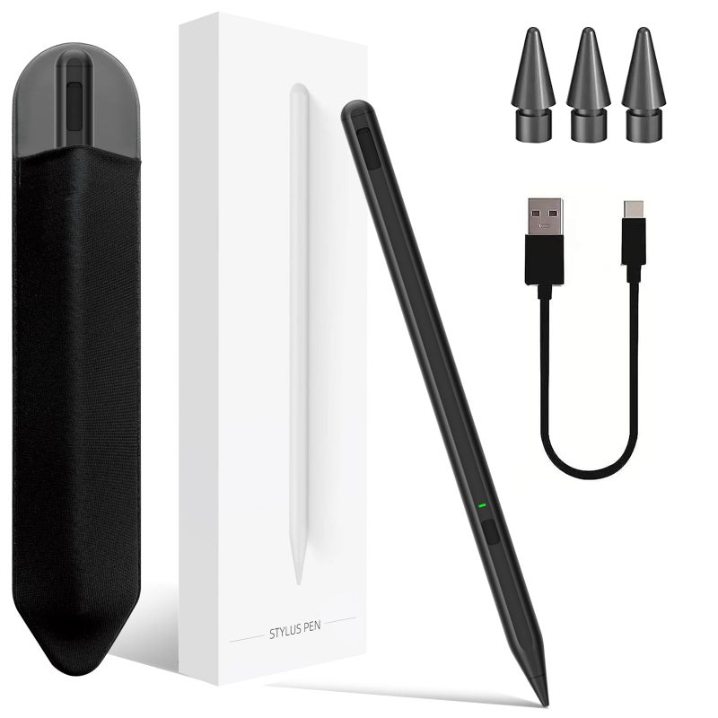 Milikilo Stylus Pen for iPad 11th&10th Generation,Milikilo Pen with Pencil Holder,Palm Rejection,for Air11&13"(M2/M3), Pad Pro 11"&13"(M4),iPad 6-11th,iPad Pro 11"/12.9 ", iPad Air 3/4/5,Mini 5/6 - Image 1