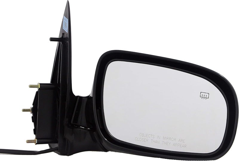 Dorman 955-058 Passenger Side Power Door Mirror - Heated/Folding, Black - Image 1