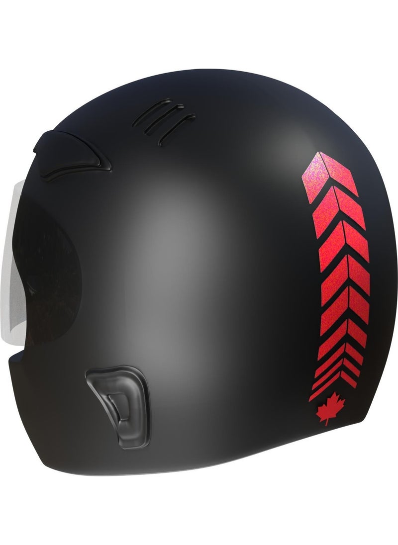 Çınar Extreme - Moto Rider Set of 4 Stickers Reflective Red Inner Outer Rim Strip Helmet and Fender - Image 1