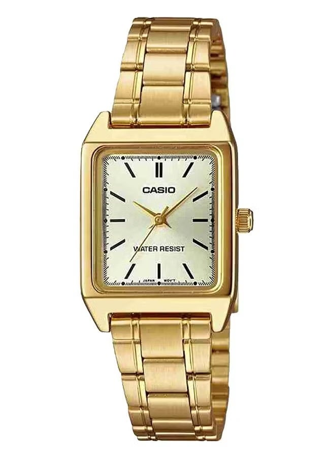 CASIO Women's Stainless Steel Analog Quartz Watch LTP-V007G-9EUDF - Image 1