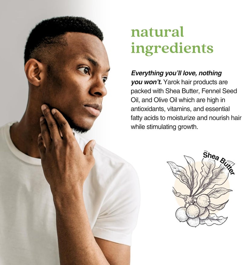 Yarok Feed Your Hair Styling Pomade - 1.69 oz Organic Texturizing Paste with Shea Butter, Fennel Seed Oil, and Olive Oil - Image 4