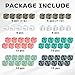 Tinzum 60 Pieces MTG Dice Set with Keyword Token Dice Plus 1 Life Counter Shield in 6 Colors for MTG Cards Gaming Accessories - Image 4
