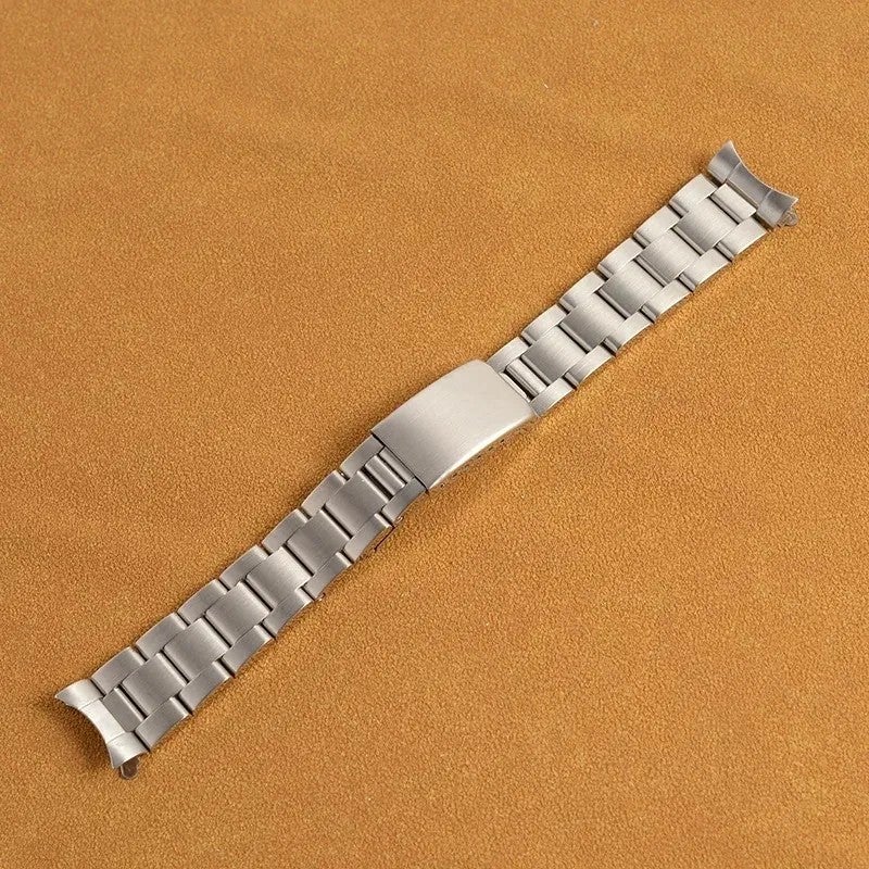 Bluejw 13mm 17mm 19mm 20mm Stainless Steel Replacement Oyster Watch Bracelet Compatible with Rolex – Durable Metal Band to Replace the Watch Strap - Image 1