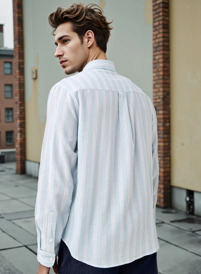 Lee Cooper Lee Cooper Checked Shirt with Front Pockets