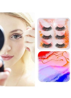 Graffiti Resin Eyelash Display Tray Square Mold 2 Pieces  - Image 3
