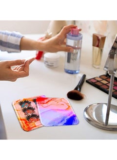 Graffiti Resin Eyelash Display Tray Square Mold 2 Pieces  - Image 5