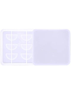 Graffiti Resin Eyelash Display Tray Square Mold 2 Pieces  - Image 1