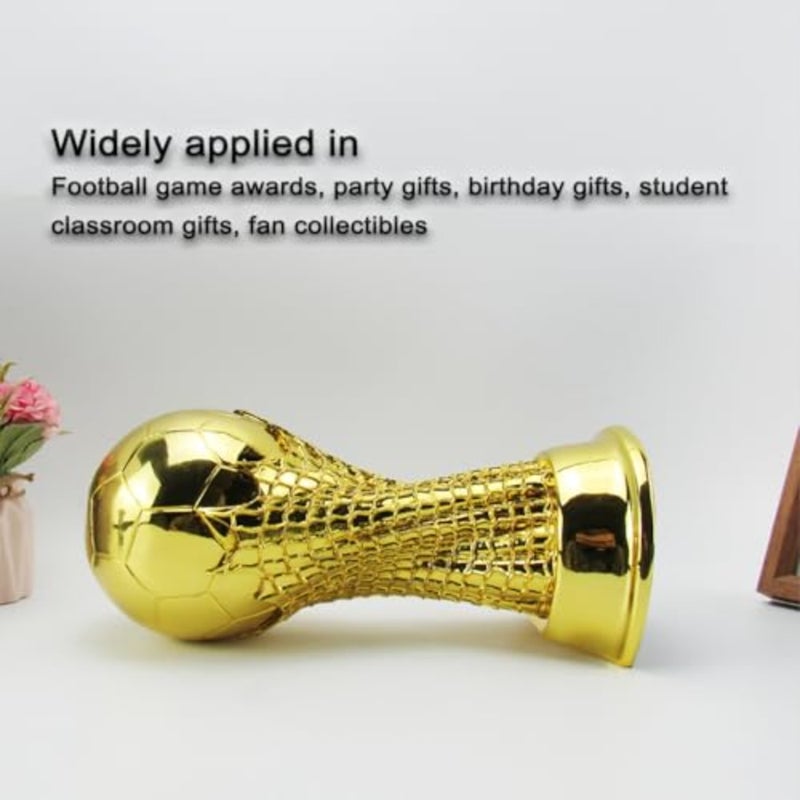 Resin Football Trophy Models, Fan Collectibles, Champions, Gold Medals MVP Most Valuable Player Trophy, Gift Award, Birthday Gift, Christmas Gift - Image 3