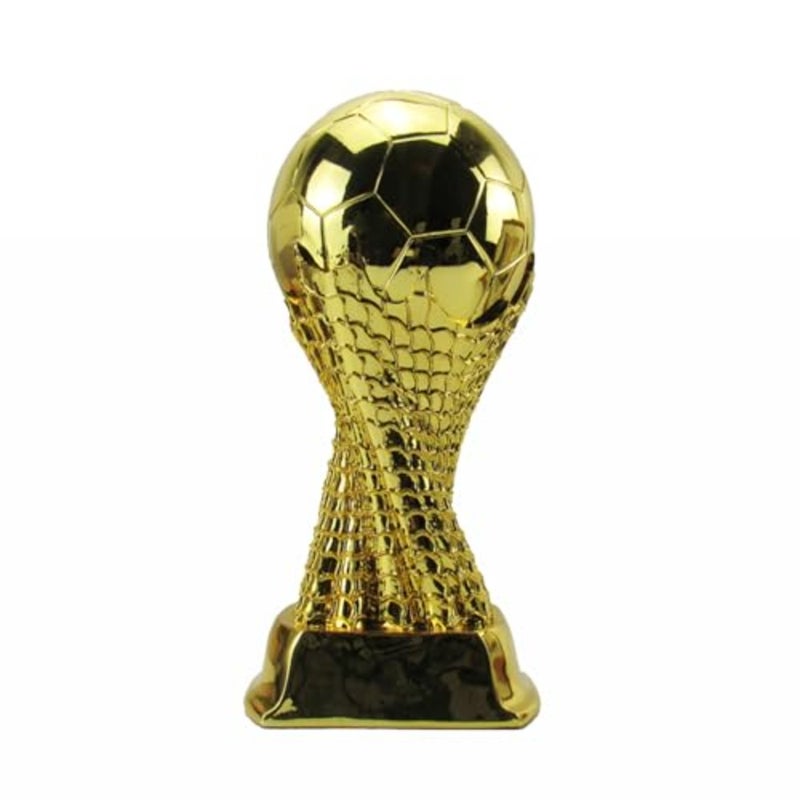 Resin Football Trophy Models, Fan Collectibles, Champions, Gold Medals MVP Most Valuable Player Trophy, Gift Award, Birthday Gift, Christmas Gift - Image 1