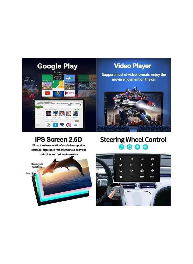 SHEZA STAR Android Car Stereo for Toyota Yaris 2018 2019 2020 1GB RAM 32GB ROM 9 Inch MirrorLink WiFi BT, IPS Touch Screen with Backup Camera Included  - Image 5