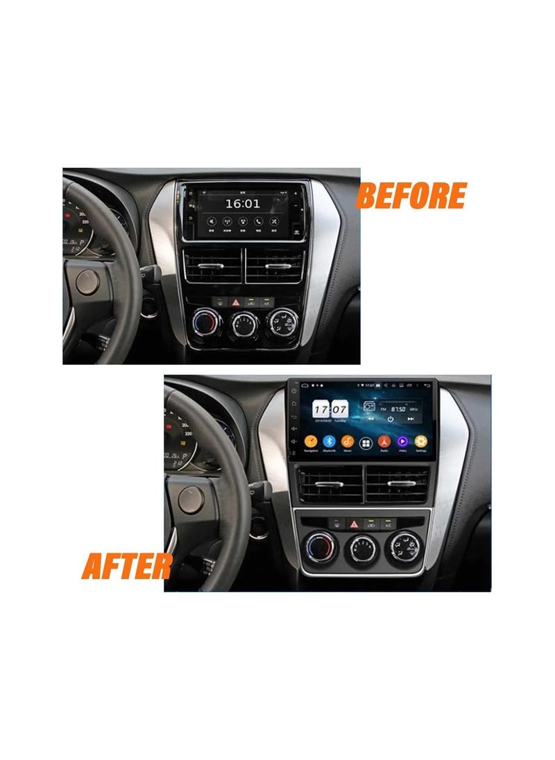 SHEZA STAR Android Car Stereo for Toyota Yaris 2018 2019 2020 1GB RAM 32GB ROM 9 Inch MirrorLink WiFi BT, IPS Touch Screen with Backup Camera Included  - Image 3