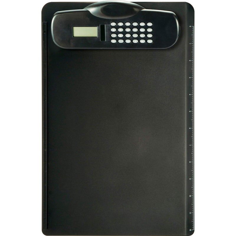 Officemate Clipboard with Calculator Black 83336