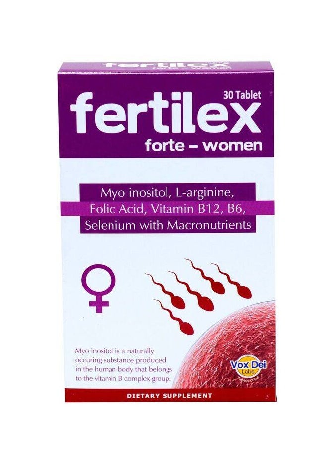 Vox Dei Labs - Fertilex Forte Women Tablets 30S - Image 1
