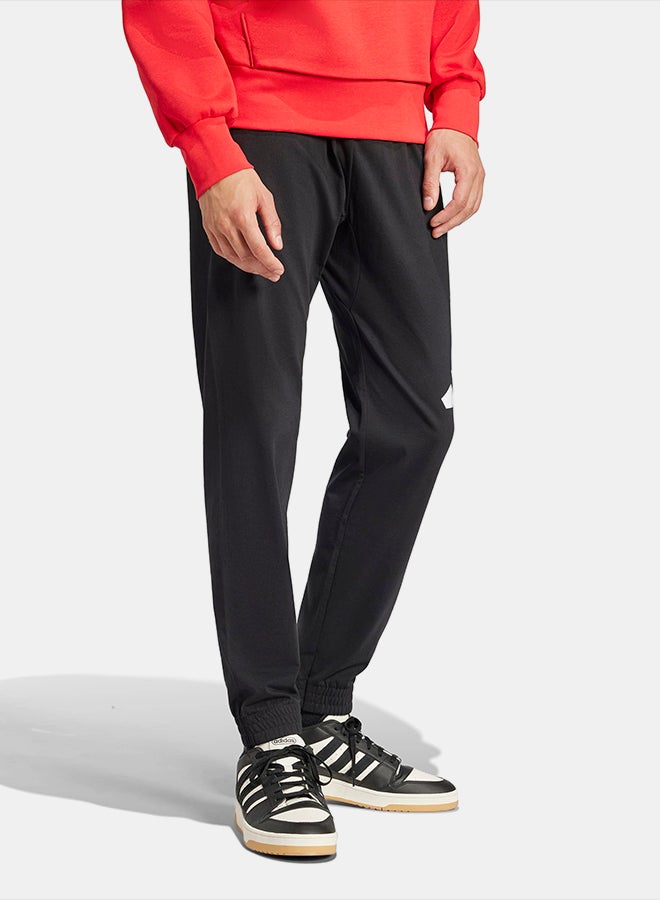Adidas Essentials Big Logo Single Jersey Joggers - Image 3