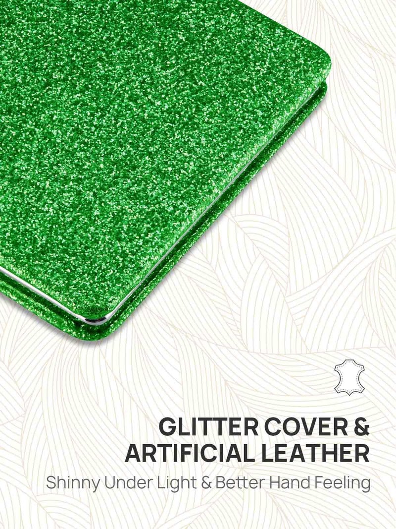 أوميرو Omiro Compact Mirror Glitter PU 1x/3x Migganific - Image 2
