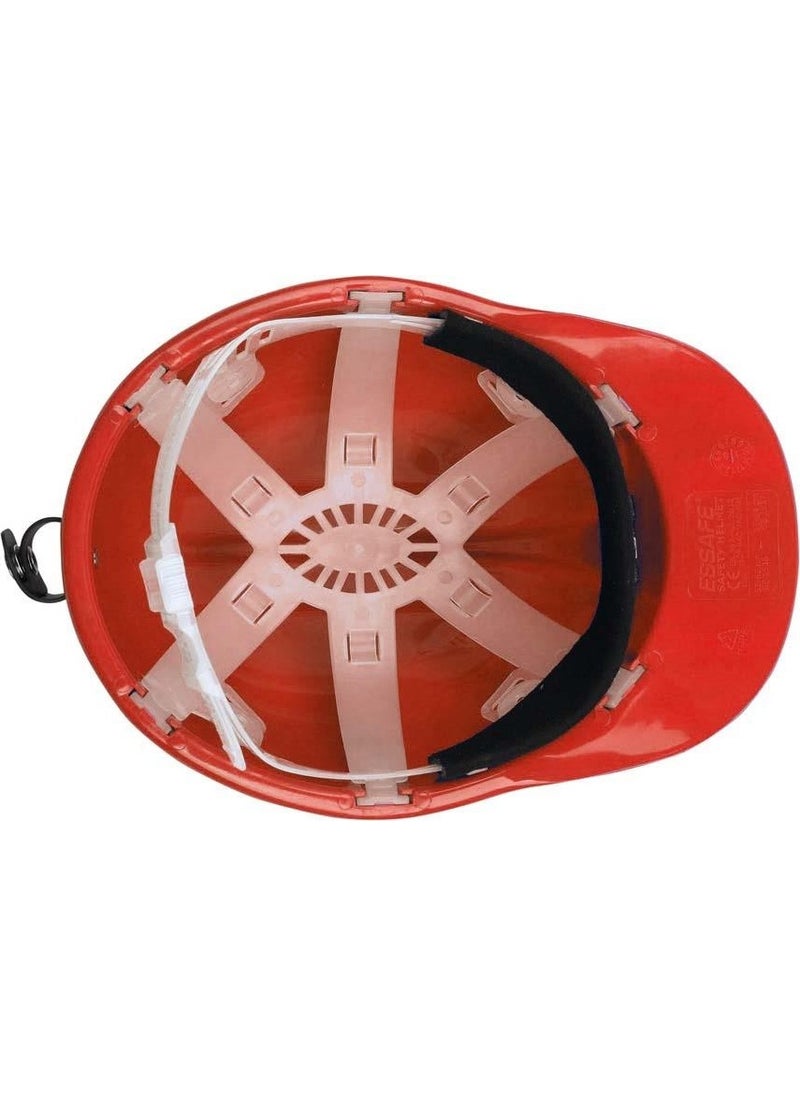 Essafe GE 1580 - خوذة المنجم الإيكولوجية، حمراء - 9E1102-  - Image 4