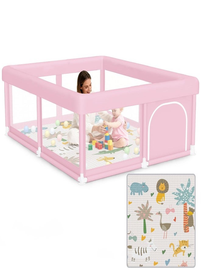 Hiaksedt حظيرة لعب للأطفال من هياكسيدت، مقاس 48 × 48 بوصة - Image 1