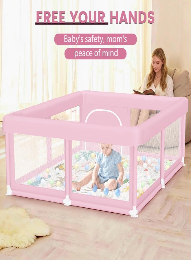 Hiaksedt حظيرة لعب للأطفال من هياكسيدت، مقاس 48 × 48 بوصة - Image 2