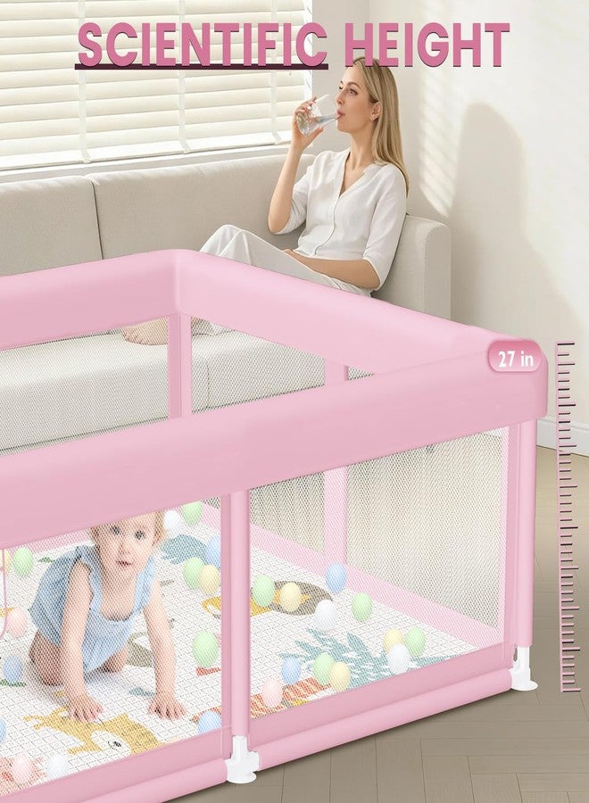 Hiaksedt حظيرة لعب للأطفال من هياكسيدت، مقاس 48 × 48 بوصة - Image 3