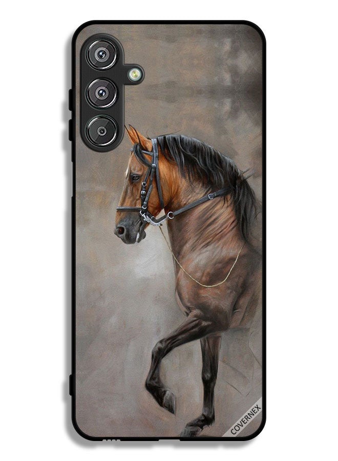 Covernex Samsung Galaxy F16 5G Protective Case Cover Vintage Picture Of Horse - Image 1