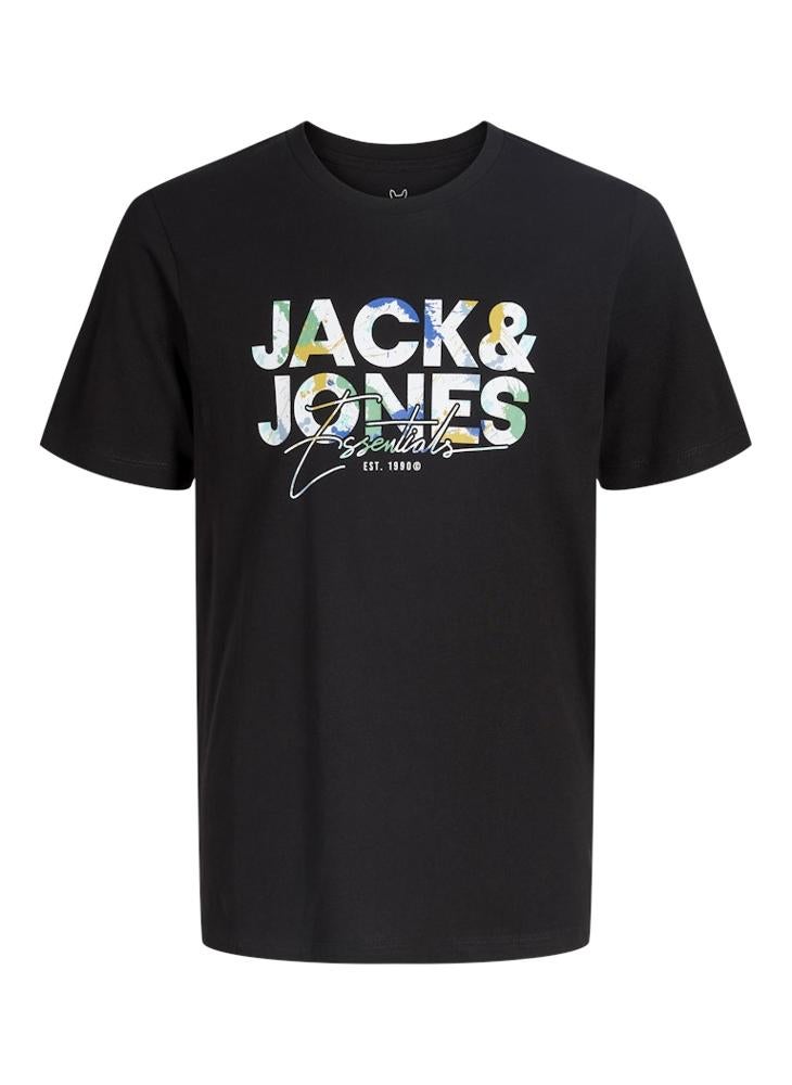Jack & Jones Junior Kids Jjgeplas Crew Neck T-Shirt - Image 5