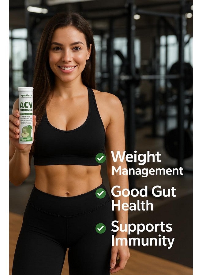 GRANDEUR حبوب خل التفاح غراندور مورنغا لإدارة الوزن، 750 ملغ، مع القرفة | تتحكم في الرغبات | بدون سكر مضاف | معزز طبيعي للطاقة | صحة الأمعاء | تفاح أخضر | 60 حبة خل تفاح - Image 5