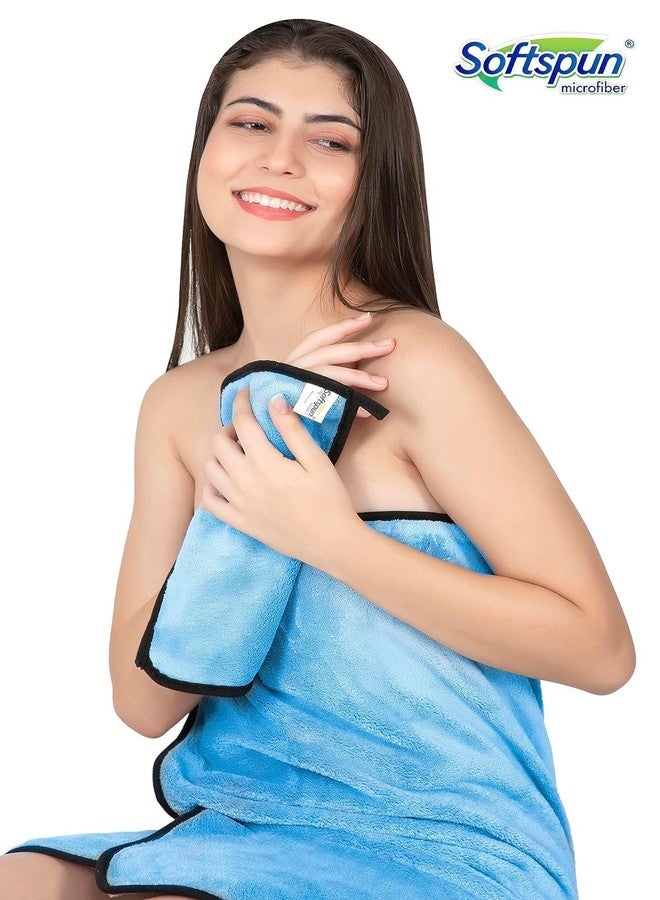 SOFTSPUN Microfiber Hand & Face Wipes 20x30 Cms, 16 Piece Towel Set, 280 GSM (Multicolor) Super Soft & Silky for Hand, Face and Body-Hypoallergenic Sensitive Skin Wipes & Washcloths - Image 4