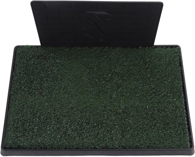 Dog Grass Pad, Premium Artificial Turf, Three Tier System, Reusable Mats, with Drainage Tray, for Dogs (Large Size with Baffle) - Image 4