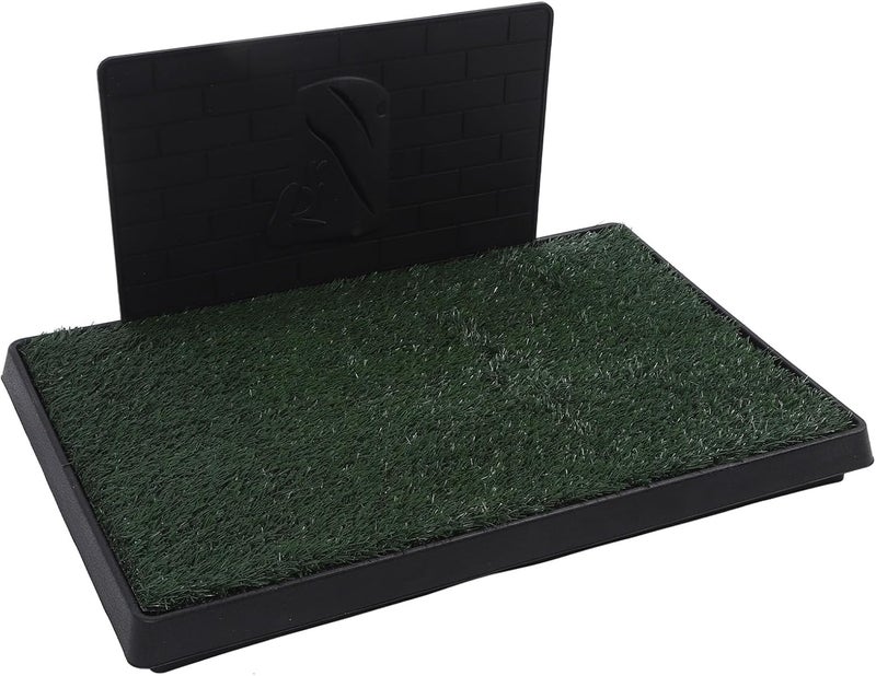 Dog Grass Pad, Premium Artificial Turf, Three Tier System, Reusable Mats, with Drainage Tray, for Dogs (Large Size with Baffle) - Image 5