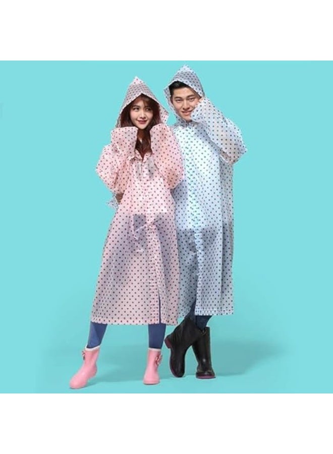 ChicAbode Rain Coat for Unisex Adult, Lightweight Reusable Rain Poncho, Packable Safety Raincoat, with Waterproof Shoe Cover, Breathable and Comfortable, for Outdoor Activities - Image 2