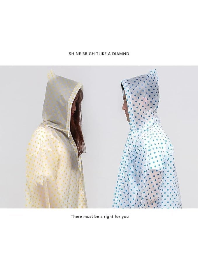 ChicAbode Rain Coat for Unisex Adult, Lightweight Reusable Rain Poncho, Packable Safety Raincoat, with Waterproof Shoe Cover, Breathable and Comfortable, for Outdoor Activities - Image 4